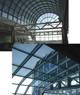 Crossroads Corporate Center Barrel Vault System