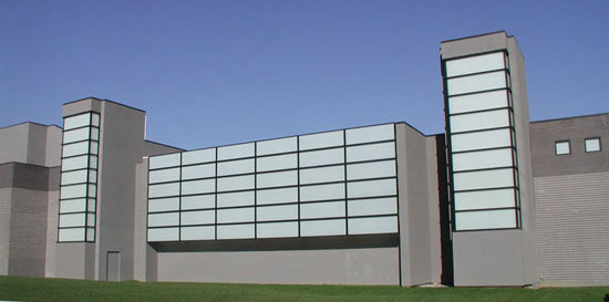 Wang Center at Stony Brook University Curtain Wall